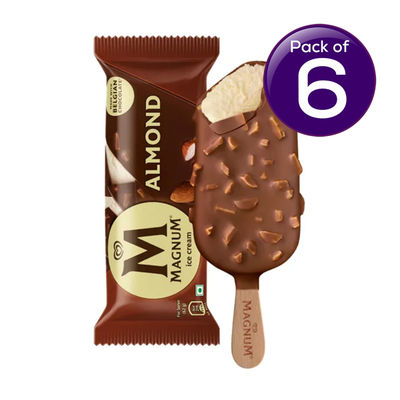 Kwality Wall's Magnum Almond Ice Cream Stick Combo