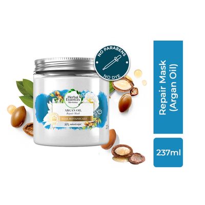 Herbal Essences, Argan Oil Hair Mask, Sulfate Free, For Damaged Hair