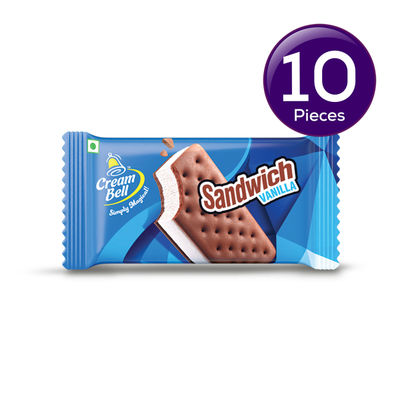Cream Bell Vanilla Sandwich 80 ml Combo
