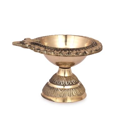 Jai Kashi Brass Paan Diya