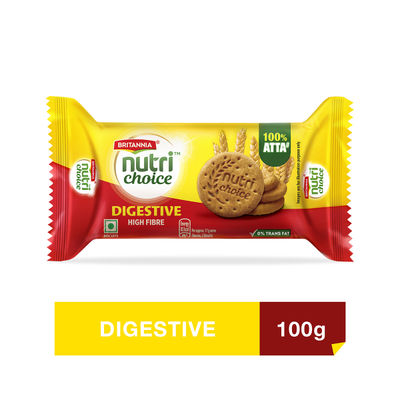 Britannia Nutrichoice Digestive High-Fibre Biscuits
