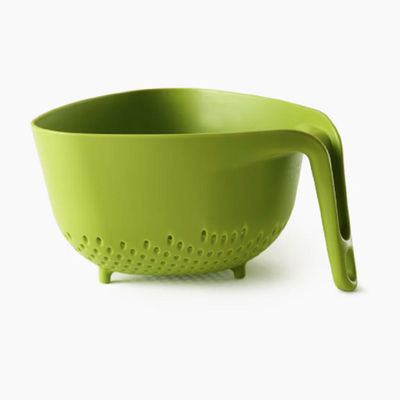 Soham Housewares Plastic Fruit & Vegetable Colander Rice Cleaner-Assorted Colour