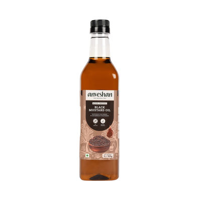 Anveshan Wood Cold Pressed Mustard Oil