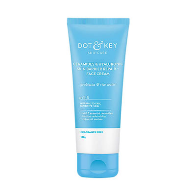 Dot & Key Ceramides & Hyaluronic Hydrating Face Cream For Dry Skin