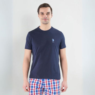U.S. Polo Assn. | T-Shirts | L | Pack of 1 | Navy