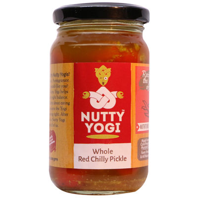 Nutty Yogi Banarasi Whole Red Chilli Pickle