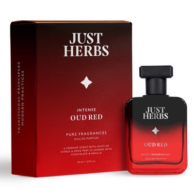 Just Herbs Intense Oud Red Pure Unisex Fragrance Eau De Parfum