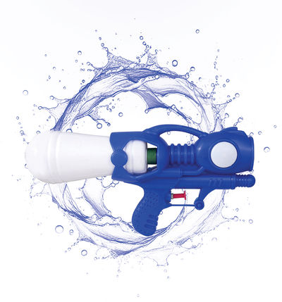 Tom Uncle Medium Holi Water Pichkari | Blue