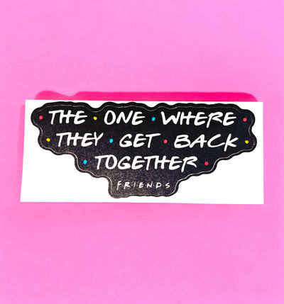 House Of Festivals Friends Reunion - Friends Official Sticker