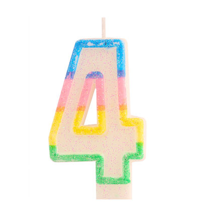 Let's Vybe Numeric Candle No 4