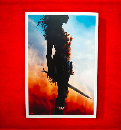 House Of Festivals Battle Ready - Wonder Woman Official Poster