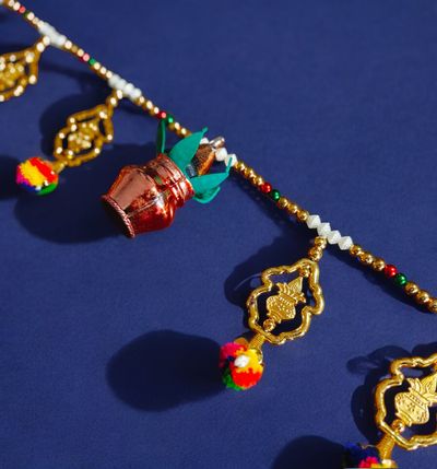 House Of Festivals Moti Toran - Multicolor | One Size