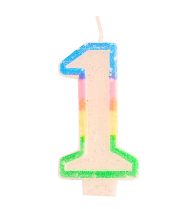 Let's Vybe Numeric Candle No 1
