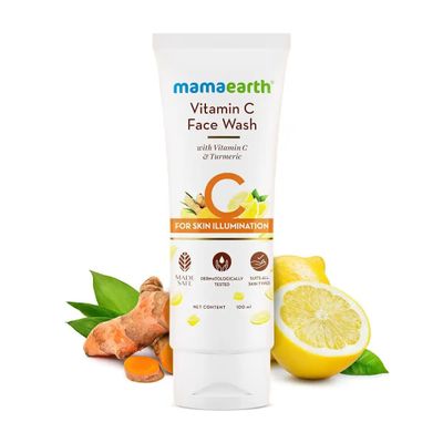 Mamaearth Vitamin C Face Wash For Skin Illumination