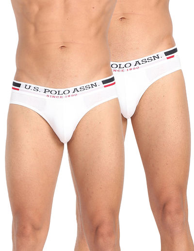 U.S. Polo Assn. | Underwear Pack of 2 | XL | Briefs | I006 | White