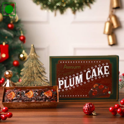 Awsum Rich Plum Cake Premium Quality (Eggless / Veg)