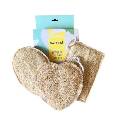 Awenest Natural Exfoliating Loofah