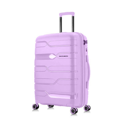 Nasher Miles Unisex Solid PP 45 L Cabin Luggage | Purple - S