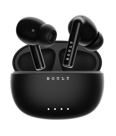 Boult W20 with Zen ENC Mic, 35H Battery Life,5.3v Bluetooth Headset (Space Black, True Wireless)