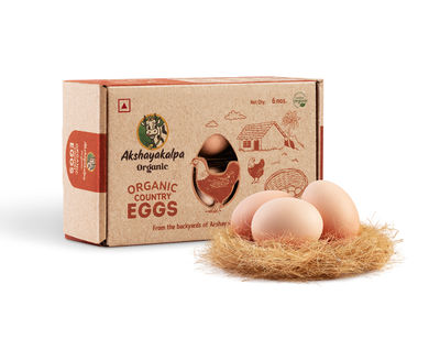 Akshayakalpa Organic Country Brown Eggs