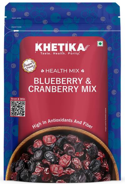 Khetika Premium Cranberry and Blueberry mix