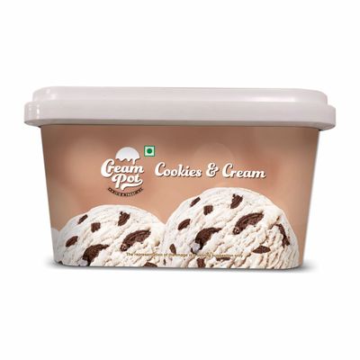 Cream Pot Cookies Cream