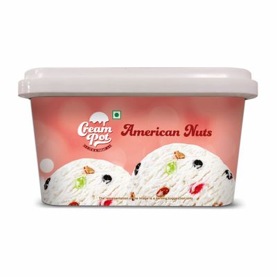Cream Pot American Nuts