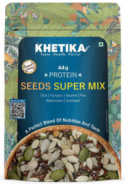 Khetika 6 in 1 Seeds Mix