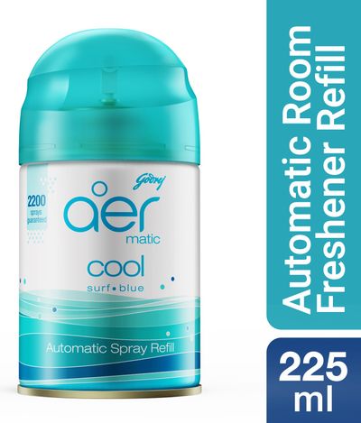 Godrej aer Matic Refill - Automatic Room Fresheners - Cool Surf Blue