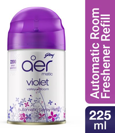 Godrej Aer Matic Violet Valley Bloom Automatic Room Fresheners Refill