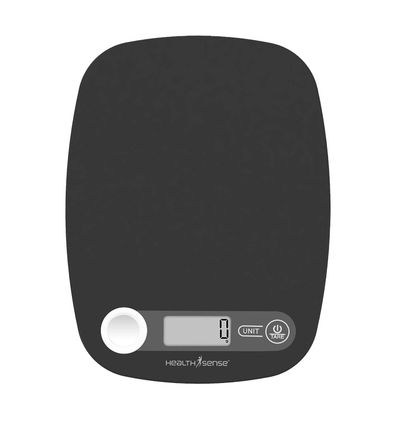 Healthsense Weight Machine For Kitchen,Touch Button,Tare Function 1 Year Warranty - Chef-Mate Ks 40