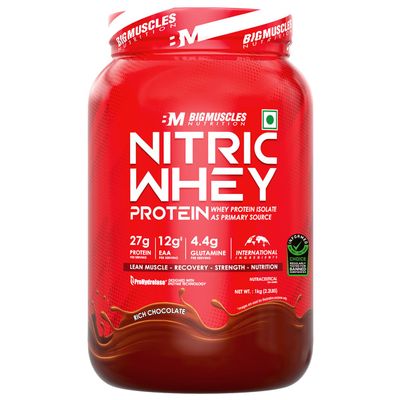 Bigmuscles Nutrition Nitric Whey Rich Chocolate