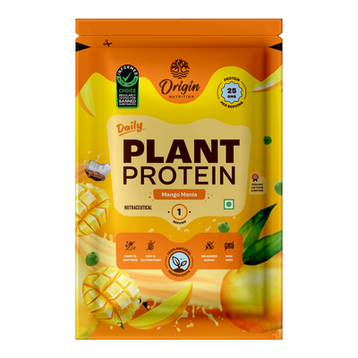 Origin Nutrition Daily Plant Protein Mango Single Serving