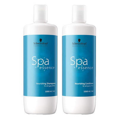 Schwarzkopf Professional Spa Essence Nourishing Conditioner(1l) & Schwarzkopf Professional Spa Essence Nourishing Shampoo(1l) Combo