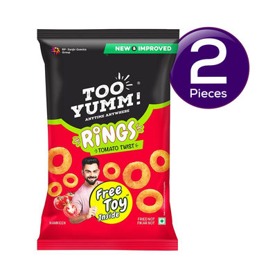 Too Yumm - Rings Tomato Twist 70 g Combo