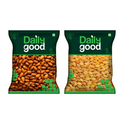 Daily Good Almond (California)(500gms) & Daily Good Raisin Golden(500gms) Combo