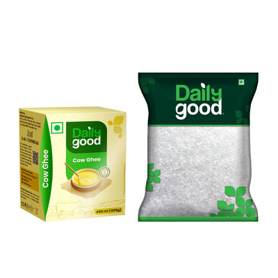 Daily Good Cow Ghee(450ml) & Daily Good Medium Sugar(1kg) Combo
