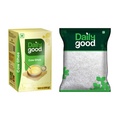 Daily Good Cow Ghee(900ml) & Daily Good Medium Sugar(1kg) Combo