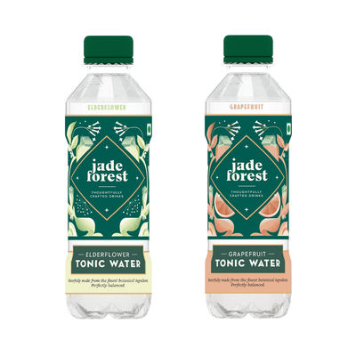 Jade Forest Wild Elderflower Tonic Water(250ml) & Jade Forest Sparkling Grapefruit Tonic Water (250ml) Combo