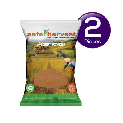 Safe Harvest Pesticide - Free Jaggery Powder 500 g Combo
