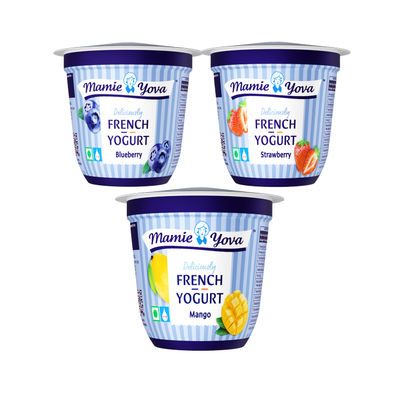 Mamie Yova Deliciously French Fruit Yogurt (Mango, Strawberry, Blueberry ) Combo