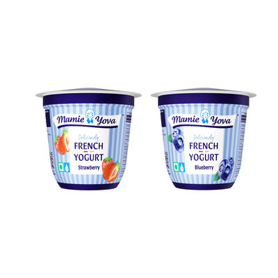 Mamie Yova Deliciously French Fruit Yogurt (Blueberry, Strawberry) Combo