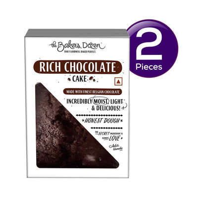 The Baker's Dozen Rich Chocolate Cake 150 g Combo