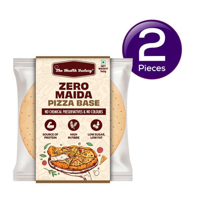 The Health Factory Zero Maida Pizza Base 140 g Combo