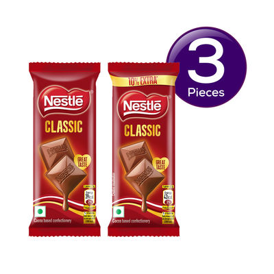 Nestle Classic Tablet, Rich & Creamy Milk Treat 30 g Combo