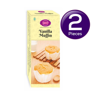 Karachi Bakery Muffins (Veg) - Vanilla 80 g Combo