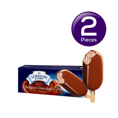 London Dairy Belgian Chocolate Ice Cream Stick 100 ml Combo
