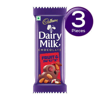 Cadbury Dairy Milk Fruit & Nut Chocolate Bar 36 g Combo