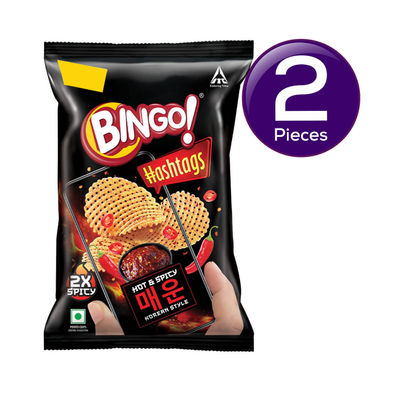 Bingo! Hot & Spicy Hashtags - Korean Style 53 g Combo