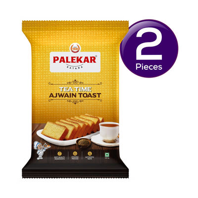 Palekar Tea Time Ajwain Toast 150 g Combo